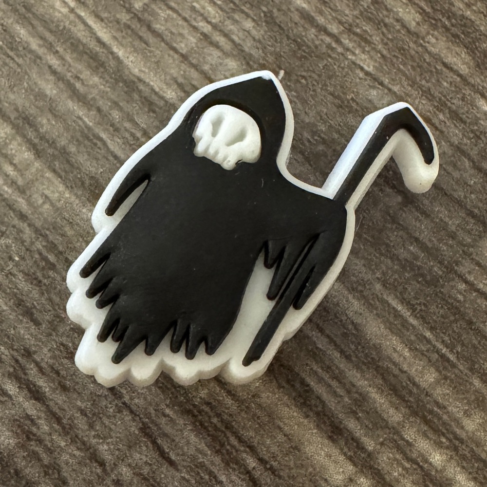 Grim Reaper Shoe Charm 5/$20